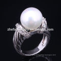 2018 sale pearl mountings 925 silver pearl ring